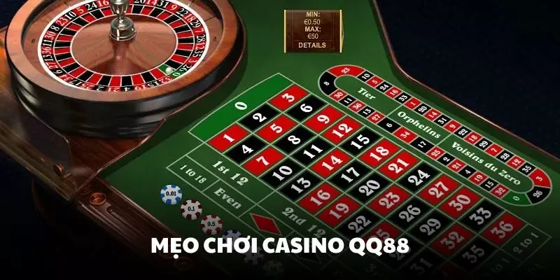Mẹo chơi Casino QQ88 giúp hội viên thắng lớn